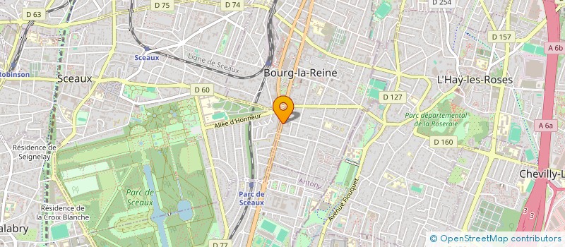 localisation de l'entreprise MAINTENEUR INSTALLATEUR SYSTEMES SECURITES  BOURG-LA-REINE