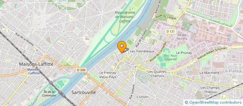 localisation de l'entreprise MAINTGO à SARTROUVILLE