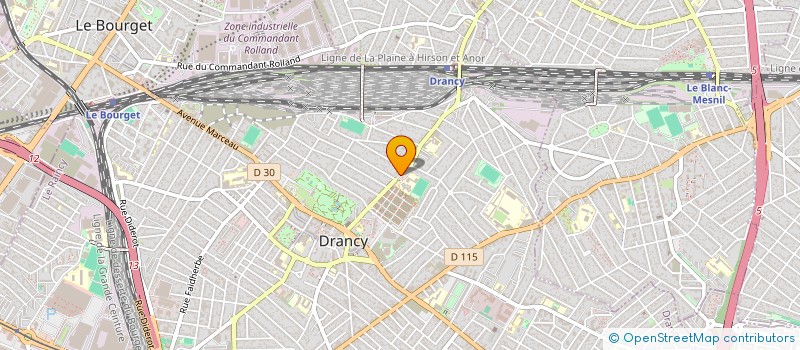 localisation de l'entreprise MAINTHER RENOV à DRANCY