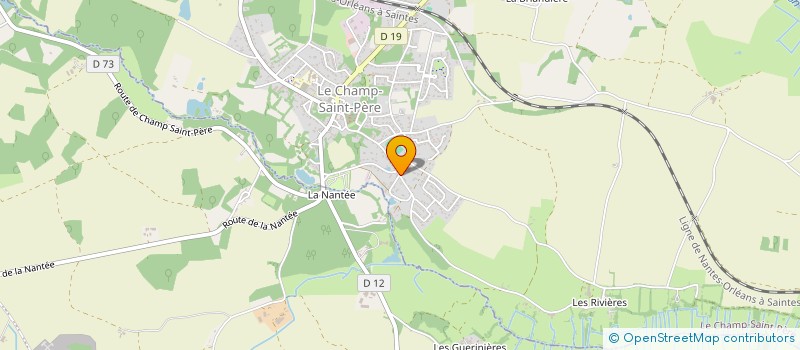 localisation de l'entreprise MAINTI BATI  LE CHAMP-SAINT-PERE