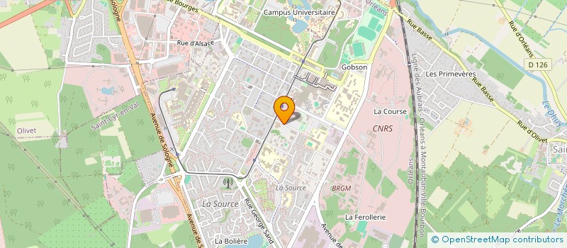 localisation de l'entreprise MAINTIEN D'UNE RESTAURATION DE QUALITE à ORLEANS