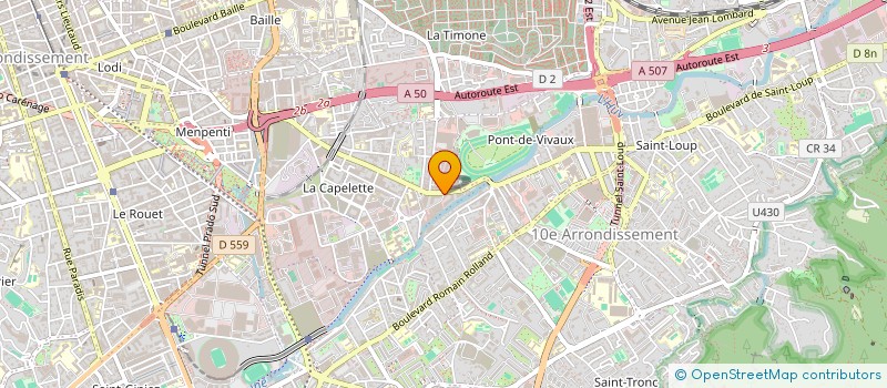 localisation de l'entreprise MAINTLAB à MARSEILLE