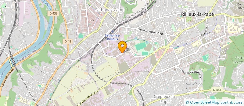 localisation de l'entreprise MAINTLOG à RILLIEUX-LA-PAPE
