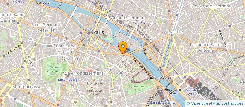 localisation de l'entreprise MAINTOL à PARIS