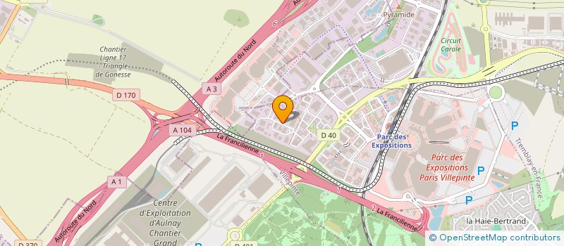 localisation de l'entreprise MAINTS SERVICES à VILLEPINTE