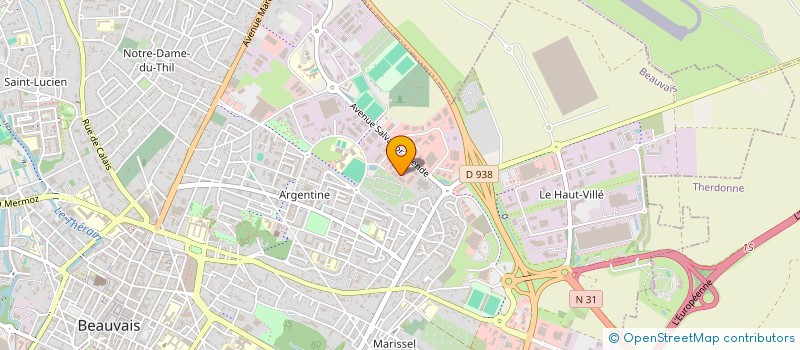 localisation de l'entreprise MAINTSO EURL à BEAUVAIS