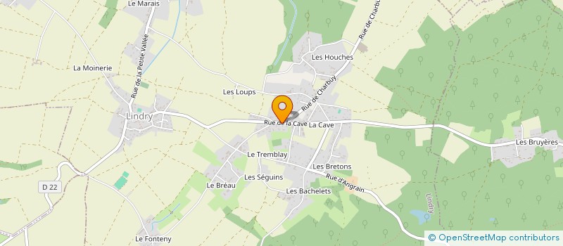 localisation de l'entreprise MAINVEST  AUXERRE