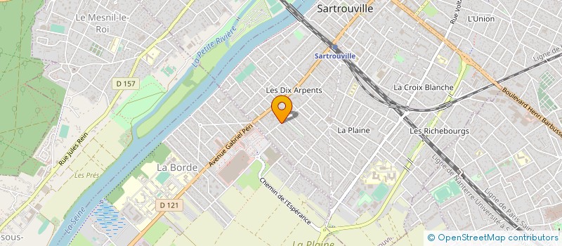 localisation de l'entreprise MAIORANO  SARTROUVILLE