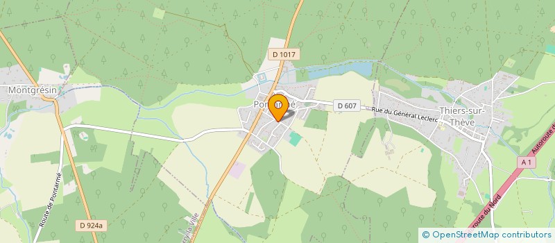 localisation de l'entreprise MAIP PARTICIPATIONS  PONTARME