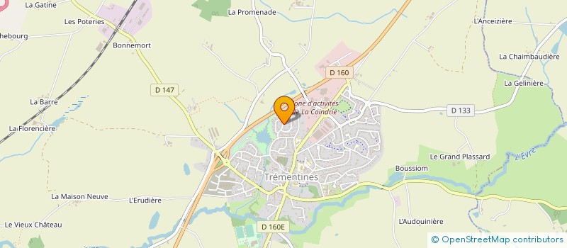 localisation de l'entreprise MAIPAC  TREMENTINES