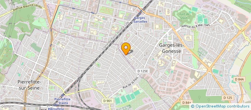 localisation de l'entreprise MAIRAB à GARGES-LES-GONESSE