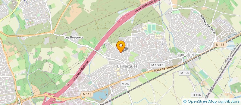 localisation de l'entreprise MAIRE FINANCIERE à BAILLARGUES