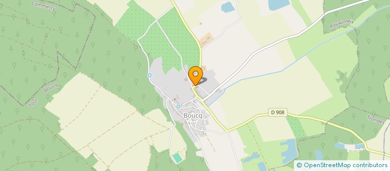localisation de l'entreprise MAIREL GILBERT ET FILS à BOUCQ