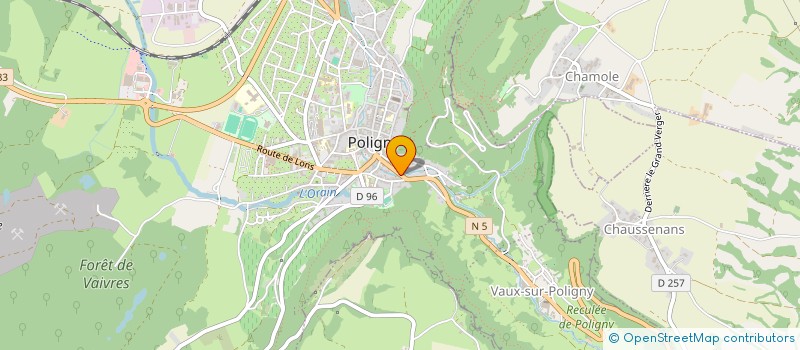localisation de l'entreprise MAIRET à AUMONT