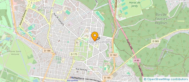localisation de l'entreprise MAIRIE SILAIN à VERSAILLES