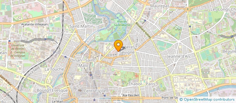localisation de l'entreprise MAIRINGS à RENNES