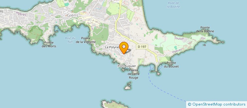 localisation de l'entreprise MAIRMAID à HYERES