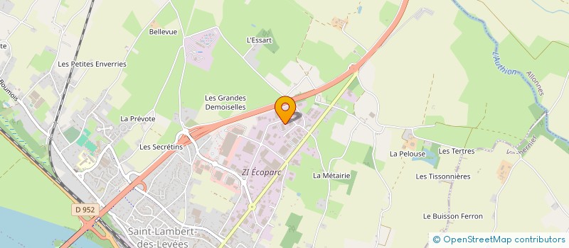 localisation de l'entreprise MAIS ANGE à SAUMUR