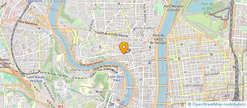 localisation de l'entreprise MAIS CENT METIERS REG RHONES ALPES à LYON