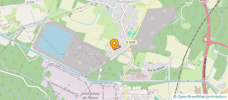 localisation de l'entreprise MAIS DES JEUNES ET DE LA CULTU à DAMPARIS
