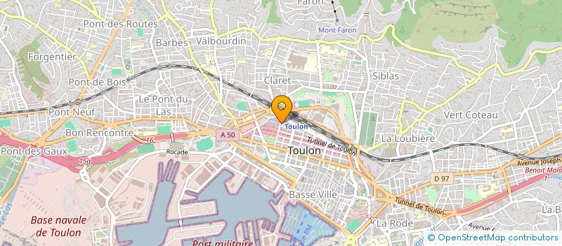 localisation de l'entreprise MAIS DES OEUVRES DIOCESE FREJU  TOULON