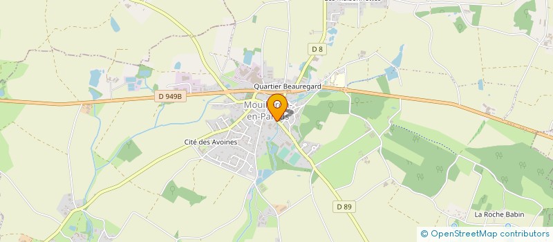 localisation de l'entreprise MAIS FAMIL RURALE EDUCATION ORIENTATION  MOUILLERON-SAINT-GERMAIN