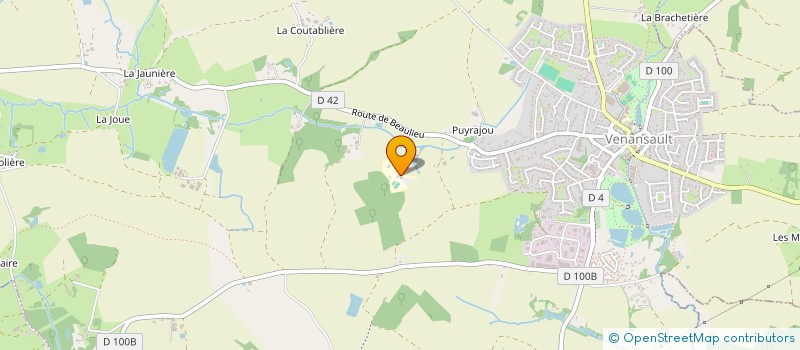 localisation de l'entreprise MAIS FAMILIALE RUR EDUCATION ORIENTATION  VENANSAULT