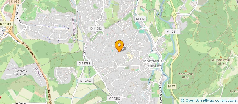 localisation de l'entreprise MAIS GRILLE  MONTFERRIER-SUR-LEZ