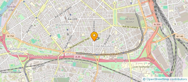 localisation de l'entreprise MAIS-HARICOT-COURGE  RONCHIN