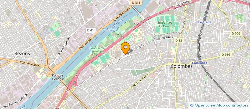 localisation de l'entreprise MAIS REVONS  COLOMBES