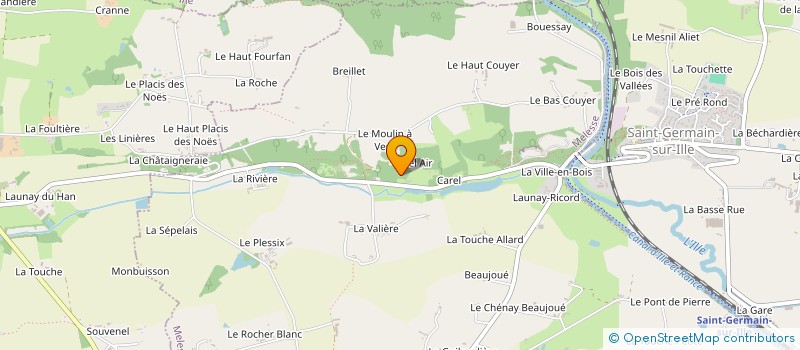 localisation de l'entreprise MAIS SI ON DANSE ?  MELESSE