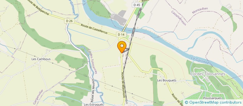 localisation de l'entreprise MAISAGRI  CORDES-TOLOSANNES