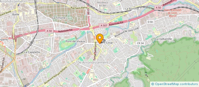 localisation de l'entreprise MAISANE à MARSEILLE