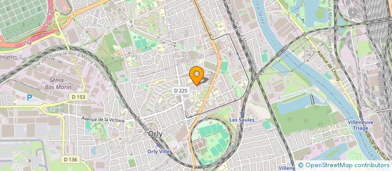 localisation de l'entreprise MAISHA DANCA KIZOMBA SEMBA (MAISHA DANCA KS)  ORLY