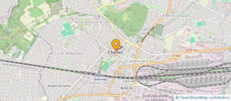 localisation de l'entreprise MAISMA 2  CHELLES