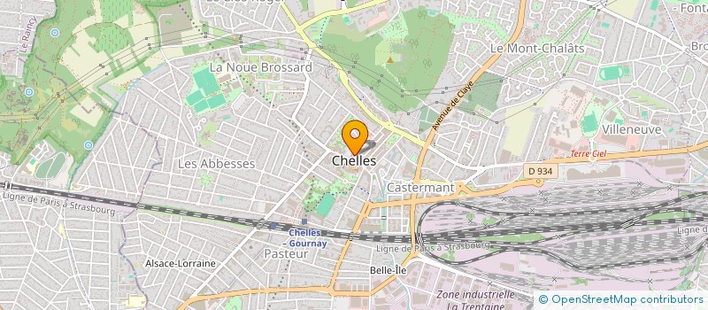 localisation de l'entreprise MAISMA  CHELLES