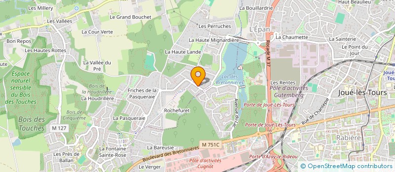 localisation de l'entreprise MAISOL  BALLAN-MIRE