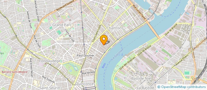 localisation de l'entreprise MAISON 10 EVENTS  BORDEAUX