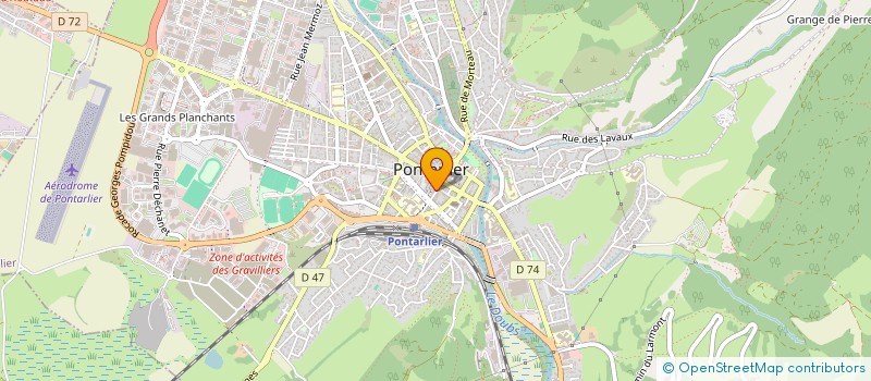 localisation de l'entreprise MAISON 1990 à PONTARLIER