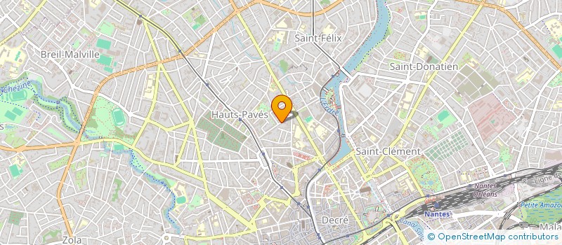 localisation de l'entreprise MAISON 27BIS à NANTES