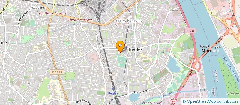 localisation de l'entreprise MAISON 3D'OR à BEGLES