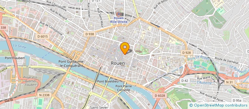 localisation de l'entreprise MAISON 5 ETOILES  ROUEN