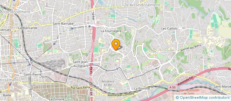 localisation de l'entreprise MAISON +  MARSEILLE