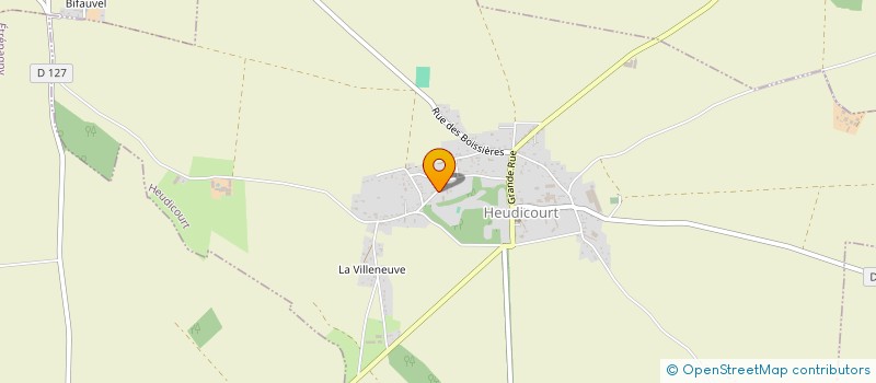 localisation de l'entreprise MAISON  HEUDICOURT