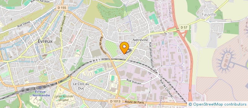 localisation de l'entreprise MAISON A R Z  EVREUX