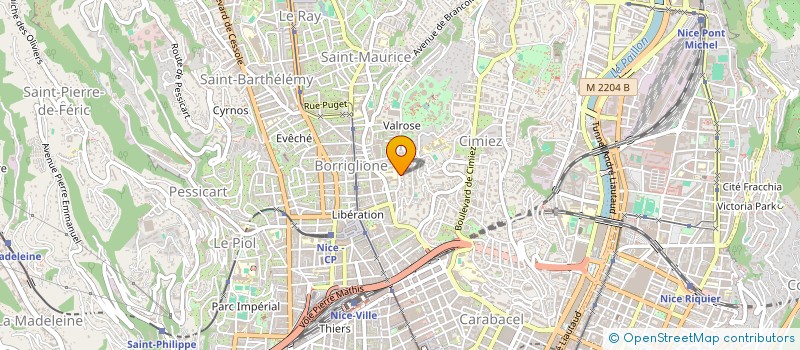 localisation de l'entreprise MAISON ABANDONNEE à NICE