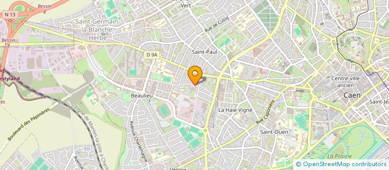 localisation de l'entreprise MAISON ACCUEIL FAMILLES AMIS DETENUS à CAEN