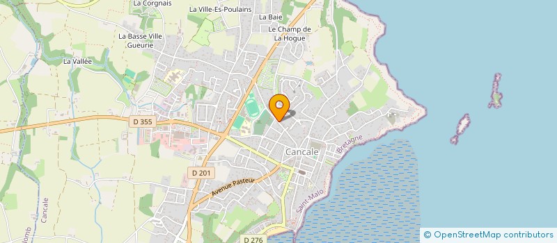 localisation de l'entreprise MAISON AGAMAOU à CANCALE