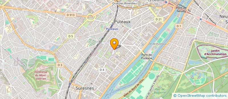 localisation de l'entreprise MAISON AKABA à SURESNES
