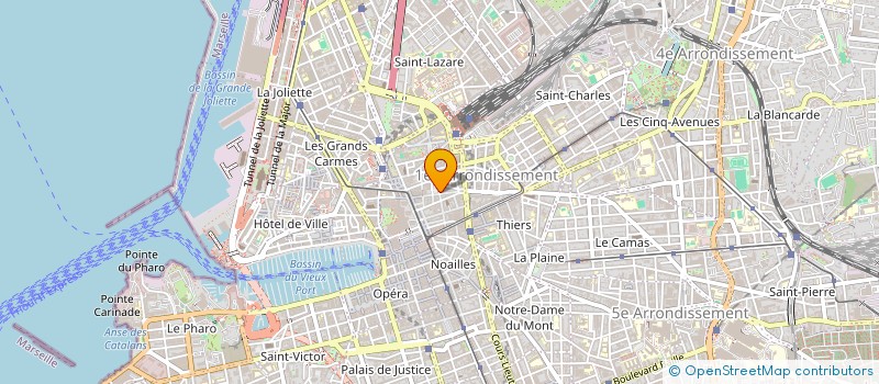 localisation de l'entreprise MAISON ALBERT à MARSEILLE